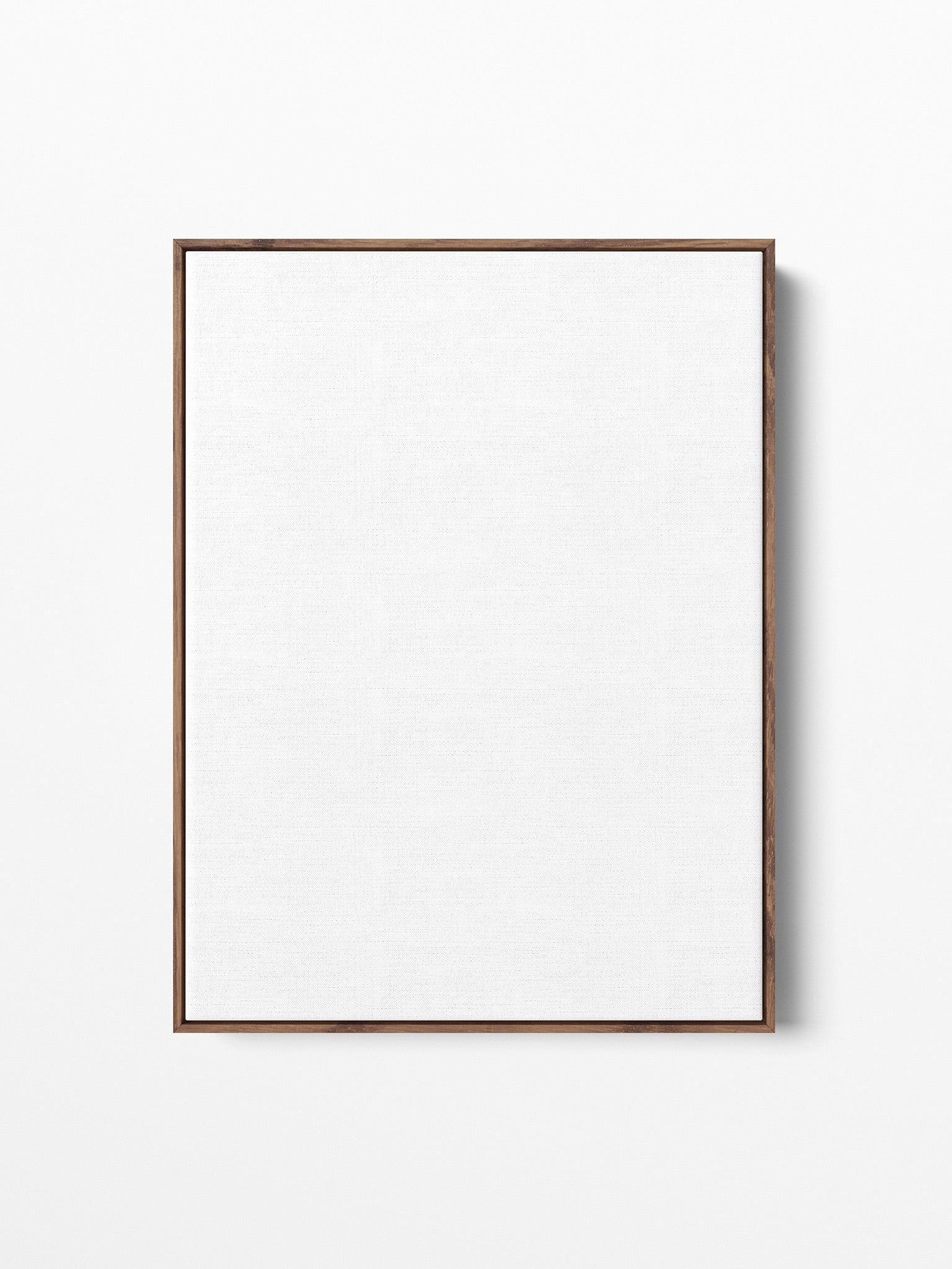 Premium Dark Oak Floating Canvas Frame 18x24 Inches (46x61 cm) - Perfect for Wall Art, Photo Displays & Home Decor