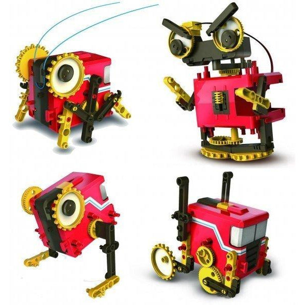 4-in-1 Smart Robot Toy for Kids - STEM Learning, Remote Control, Programmable AI Robot with Voice Command - Perfect for Educational Play & Birthday Gifts