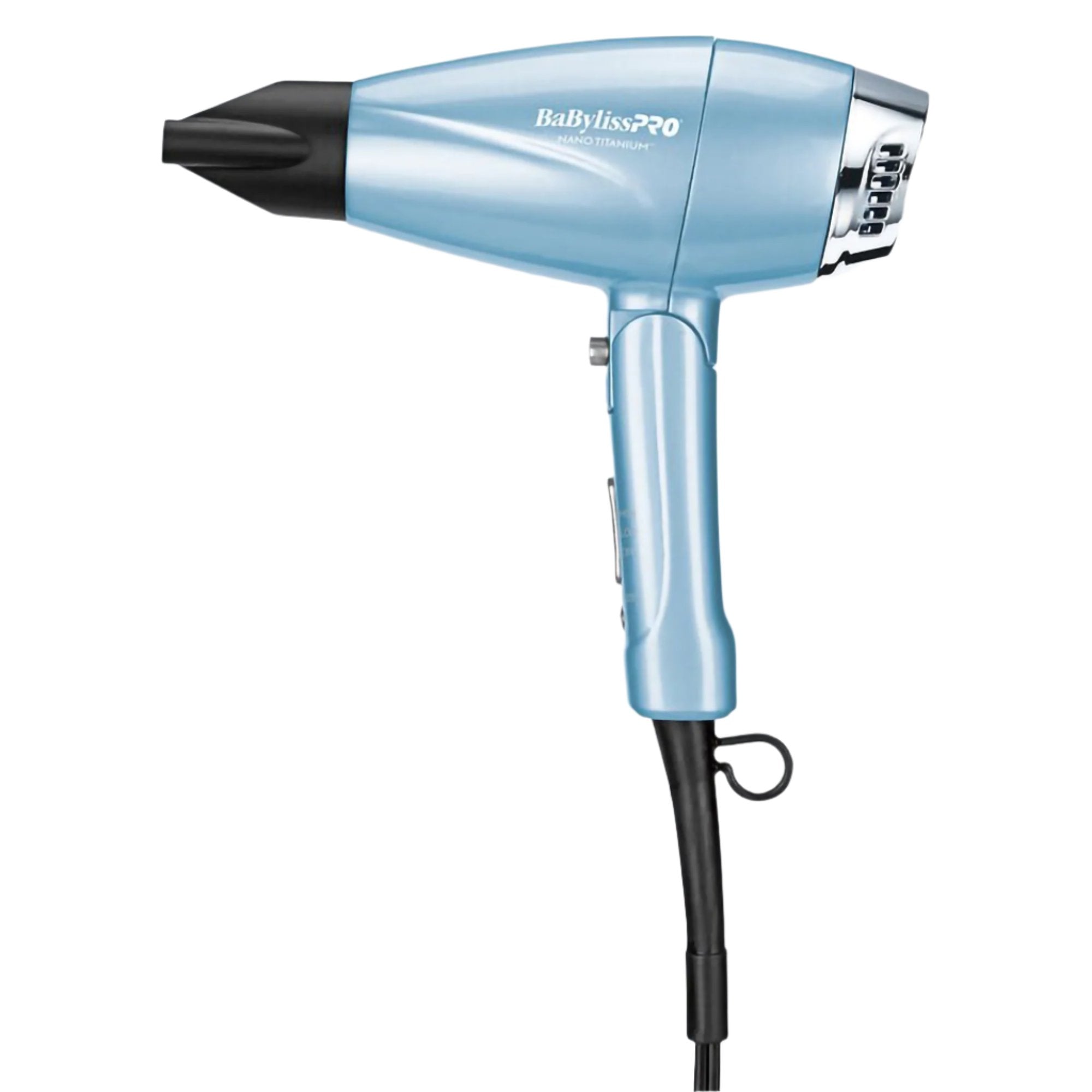 Babyliss Nano Titanium Compact Folding Ionic Hair Dryer BNT910 - Professional Travel Blow Dryer for Salon-Quality Styling at Home or On The Go
