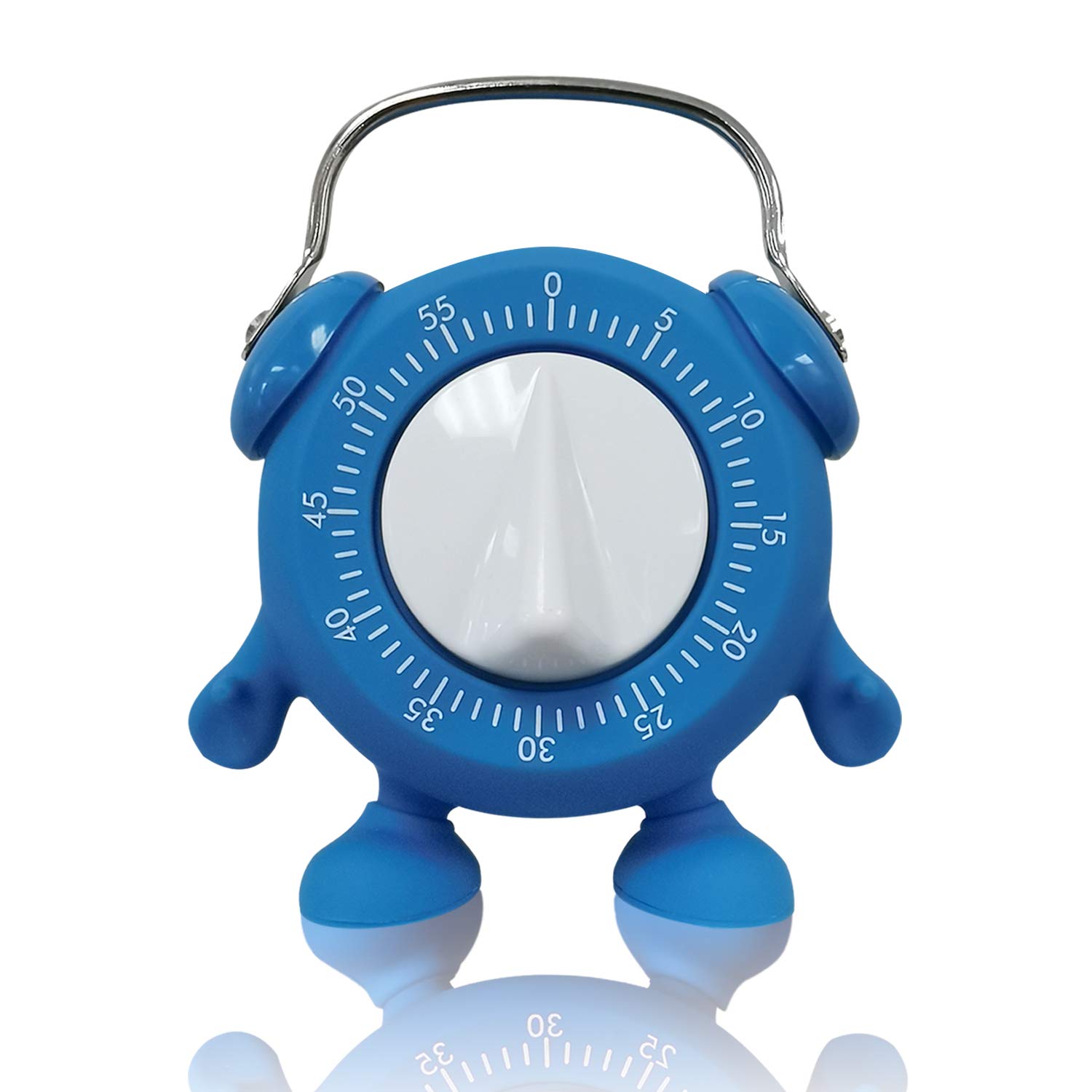 Boseen 60-Minute Mechanical Kitchen Timer - Wind-Up Egg Timer for Cooking, Baking & Teaching Kids Time Management | No Battery Needed | Perfect for Home, Classroom & Cooking Classes
