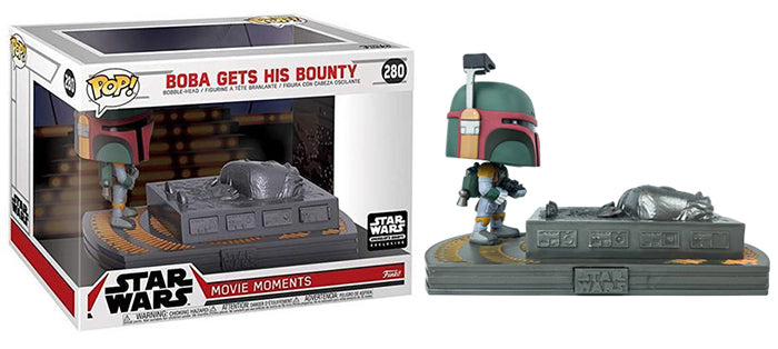Boba Fett Movie Moments 280 Figure - Smuggler's Bounty Exclusive Collectible | Star Wars Display & Action Figure Collection