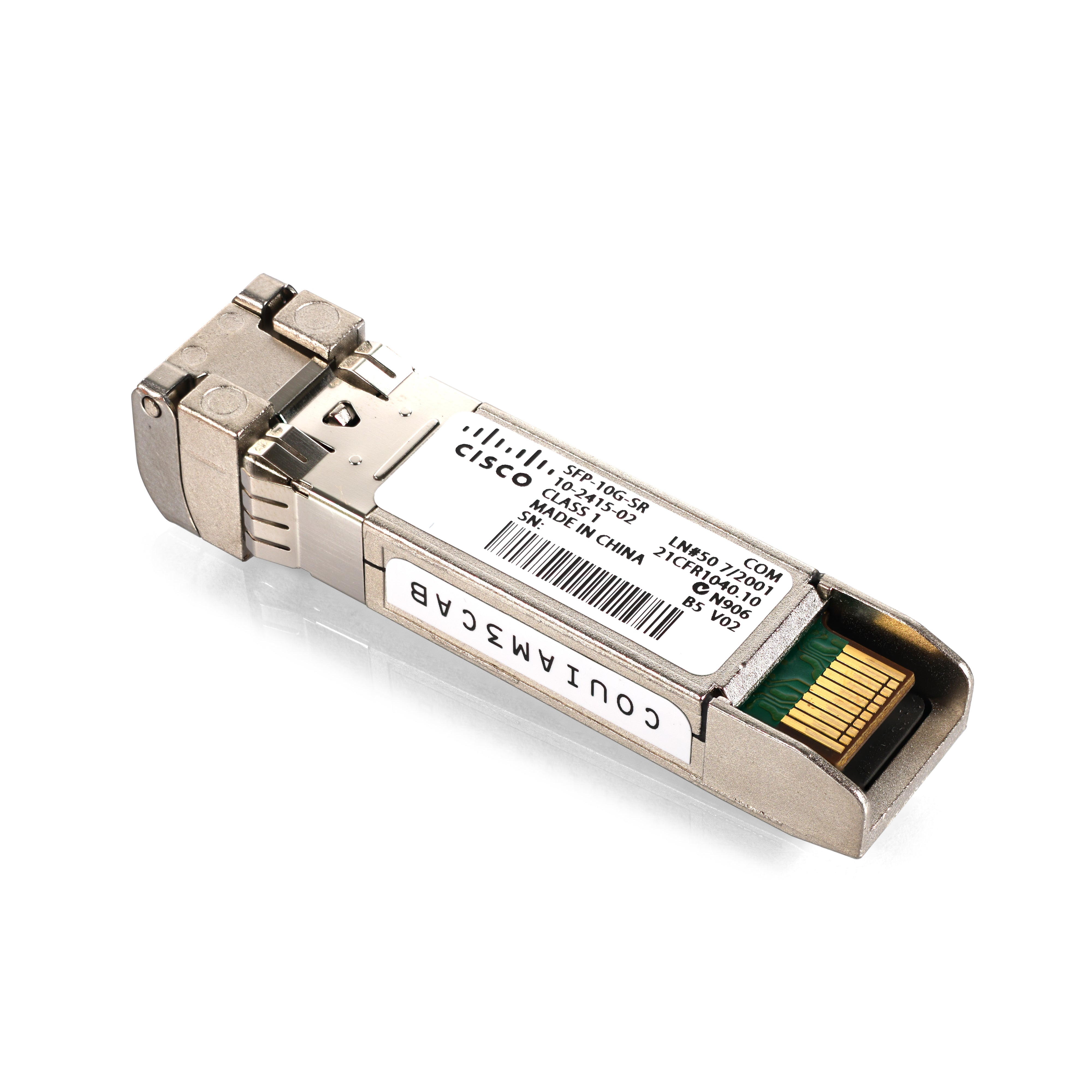 Cisco SFP-10G-SR 10GbE SFP+ Transceiver Module - 10GBASE-SR Multimode Fiber Optic GBIC (Cisco 10-2415-03) for Network Switches, Routers & Data Centers