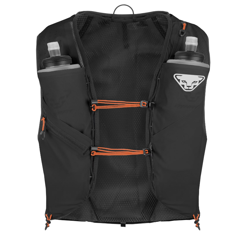 Dynafit Ultra 12 Unisex Hydration Vest - Lightweight Running Pack for Trail Hiking & Outdoor Adventures (Black Out)