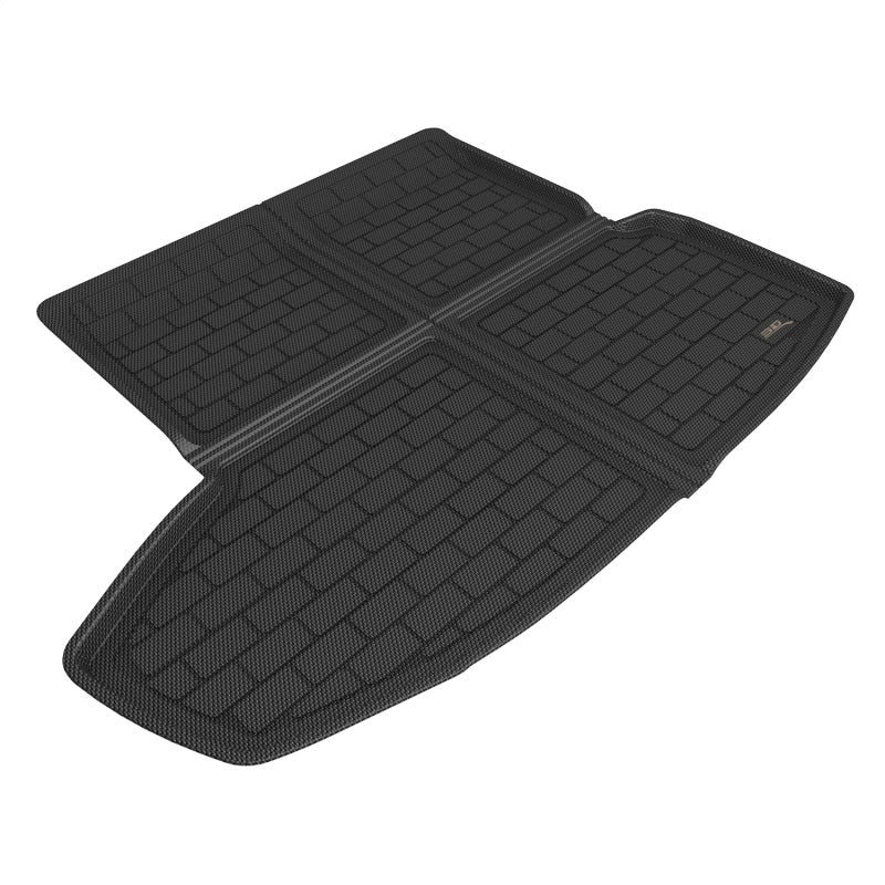 3D MAXpider Kagu Upper Cargo Liner for 2021-2022 Tesla Model S - Premium Black Trunk Mat | Perfect for Road Trips & Daily Storage Protection