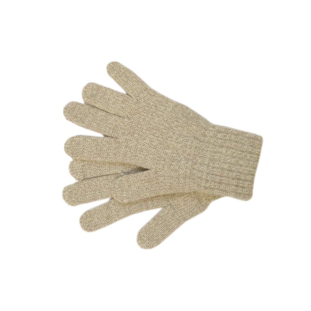 100% Merino Wool Fingerless Gloves for Kids - Warm Knitted Mittens for Boys & Girls - Perfect for Winter Play, Outdoor Activities & School