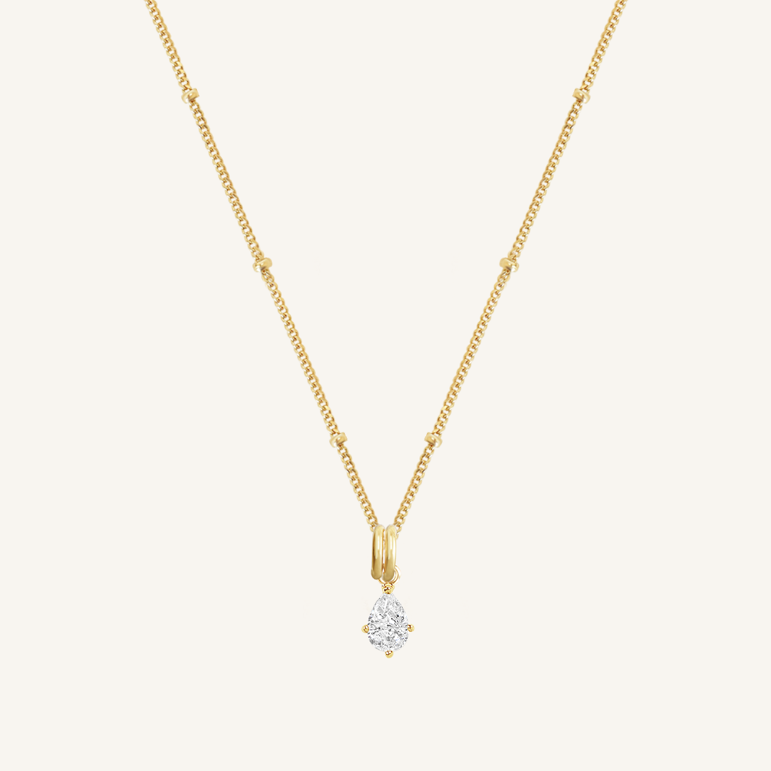 Elegant Axial Charm Necklace for Women - Dainty Layering Pendant Jewelry for Everyday Wear & Special Occasions
