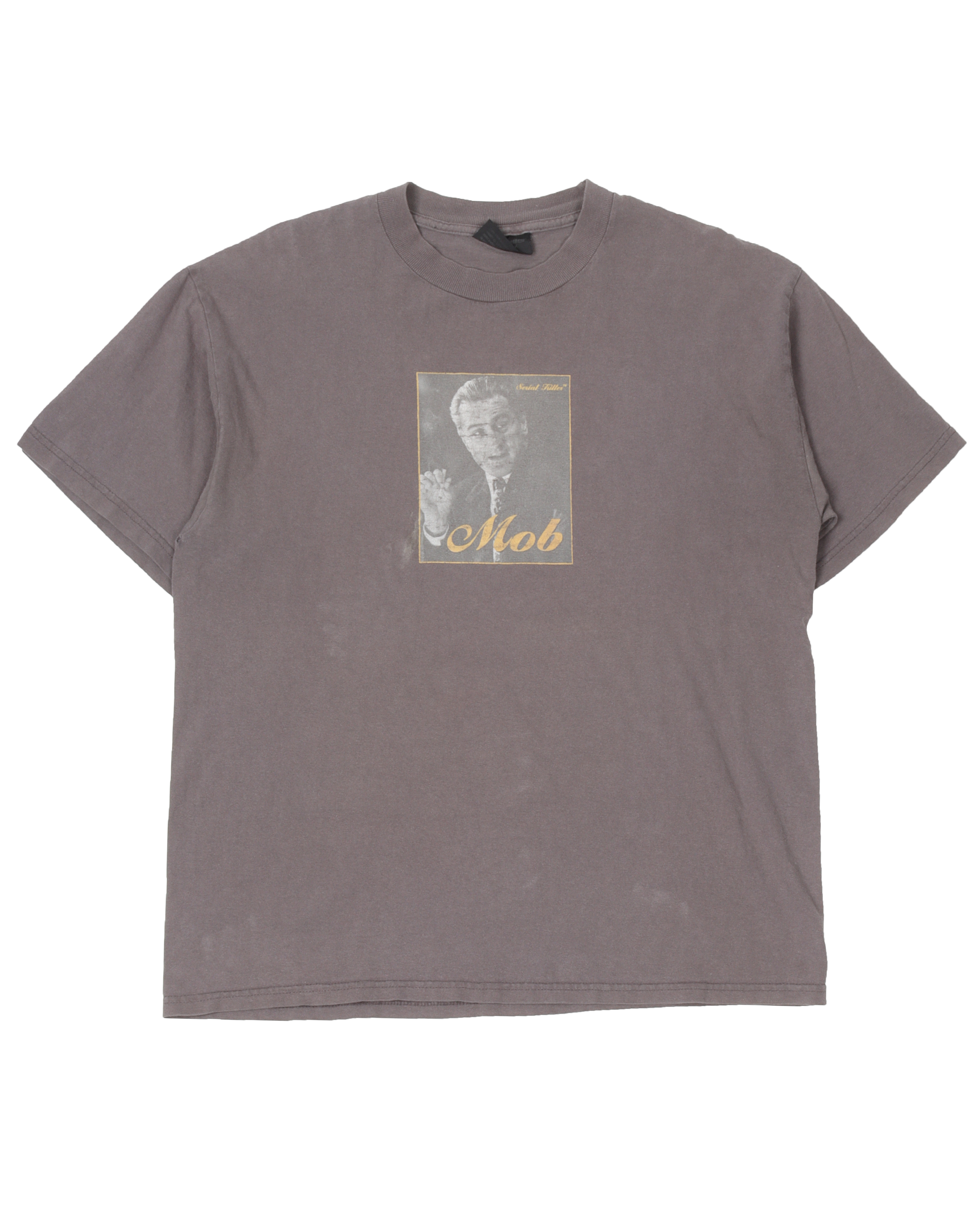 Serial Killer Mob Graphic T-Shirt | Horror & True Crime Fan Apparel | Perfect for Halloween & Cosplay