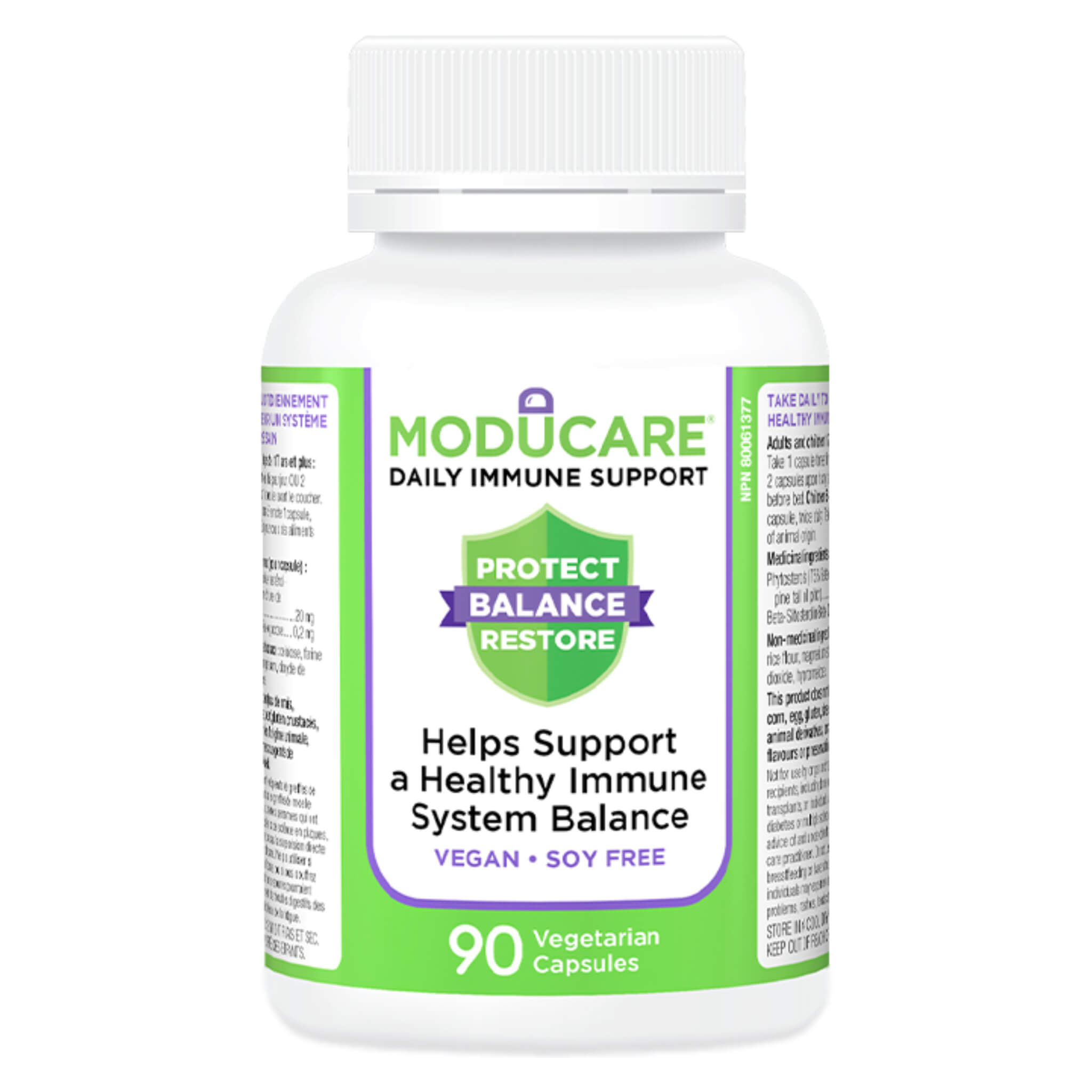 Moducare Daily Immune Support Supplement - Boost Immunity & Wellness with Natural Ingredients - Perfect for Cold & Flu Season, Travel, and Busy Lifestyles