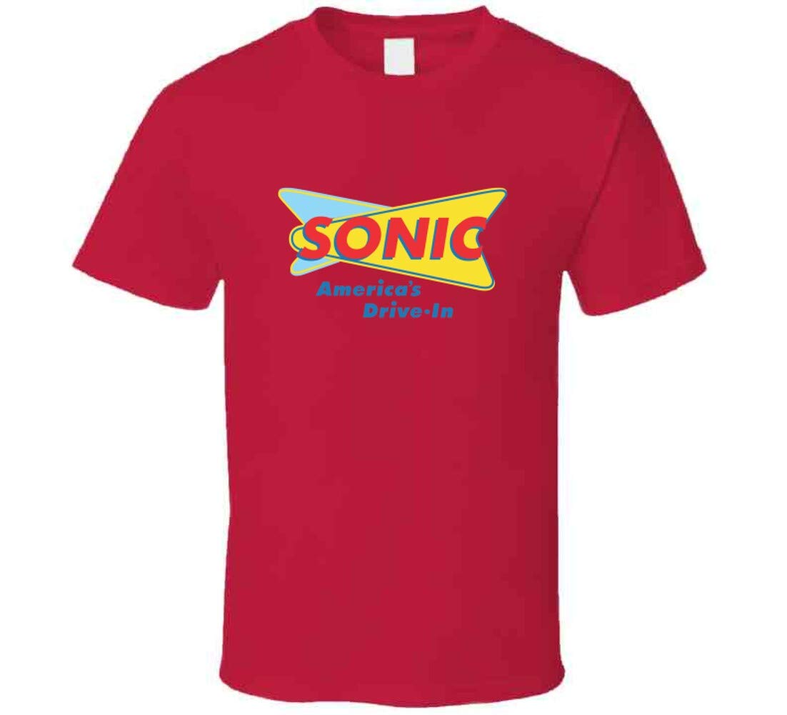 Sonic Drive-In Fast Food Lover T-Shirt - Comfortable Cotton Tee for Fans & Enthusiasts - Perfect for Casual Wear, Gifts, and Fast Food Themed Events