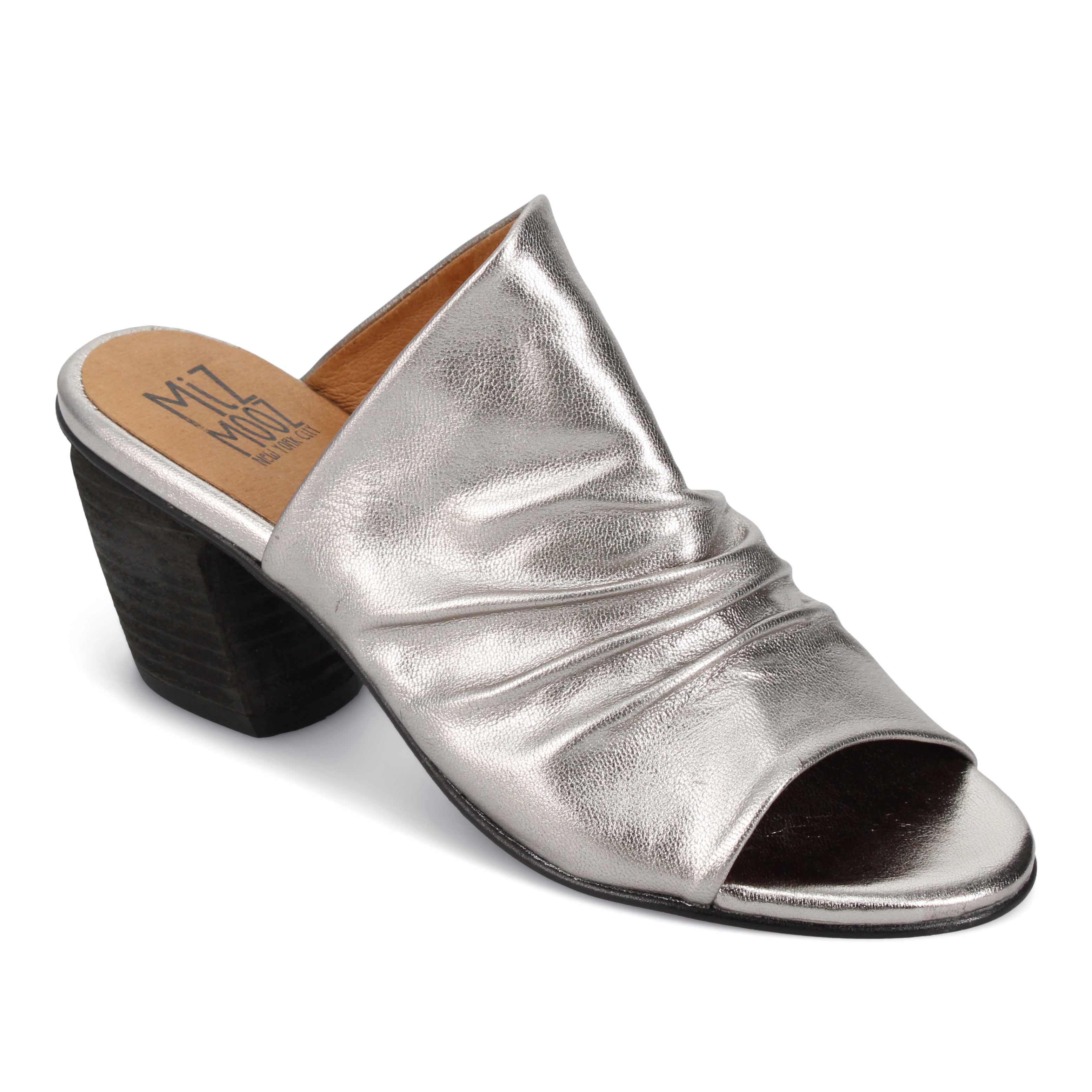 Ainsely Women's Heeled Slide Sandals - Comfortable Summer Dressy Slides for Weddings, Parties & Casual Outings