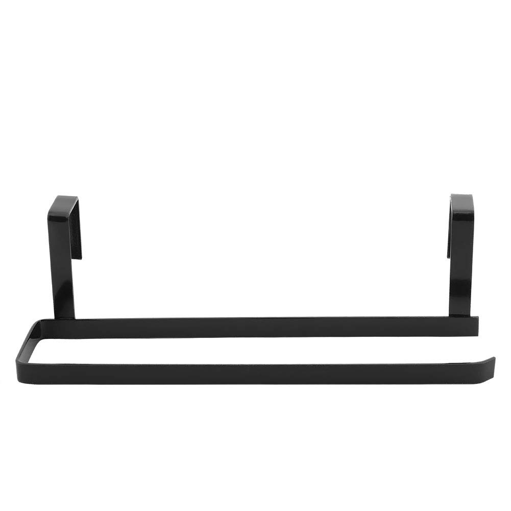 Wall Mounted Paper Towel Holder - No Drill Kitchen Cabinet Dispenser Rack for Easy Access in Kitchen, Bathroom, and Office Spaces