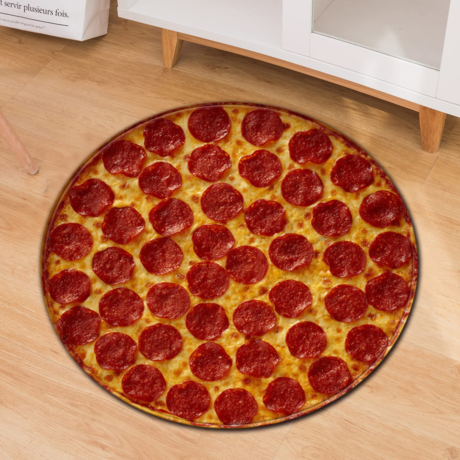 Non-Slip Washable Runner Rug for Hallway, Entryway, Kitchen, Bedroom & Bathroom – 40cm Diameter Floor Mat – Perfect for High-Traffic Areas, Pet-Friendly & Easy to Clean