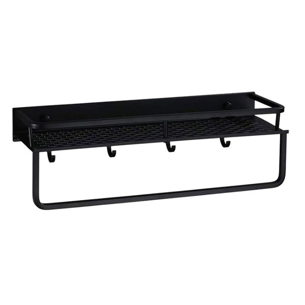 **Multifunctional Double Layer Bathroom Shelf - 50cm Rectangular Shower Organizer, Kitchen Storage Basket for Bathroom & Kitchen Organization** - Perfect for Small Spaces, Apartments, and Dorm Rooms