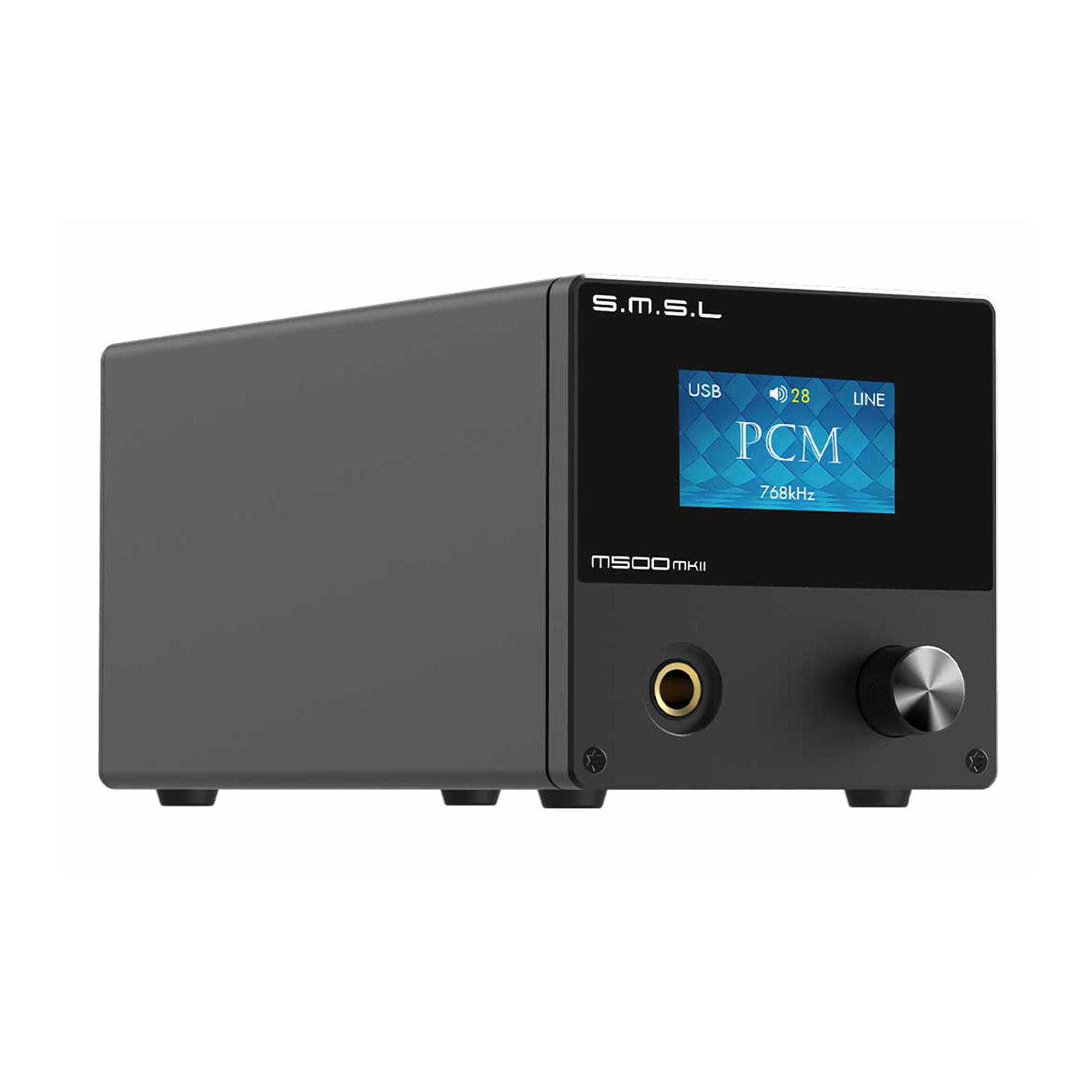 SMSL Audio M500 MKII HiFi DAC Headphone Amplifier - High Resolution Digital to Analog Converter for Audiophiles - Perfect for Home Audio & Studio Recording