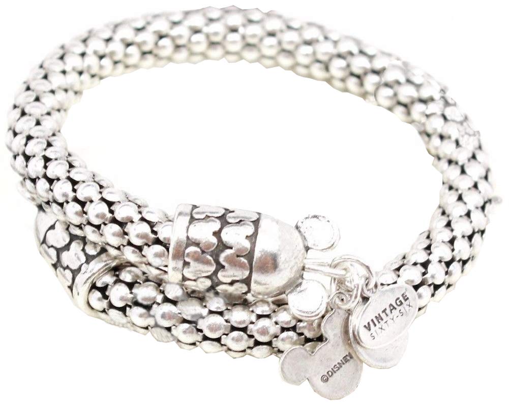 Disney Gift of Wisdom Rafaelian Sterling Silver Wrap Bracelet for Women - Elegant Jewelry Gift for Birthday, Anniversary & Special Occasions
