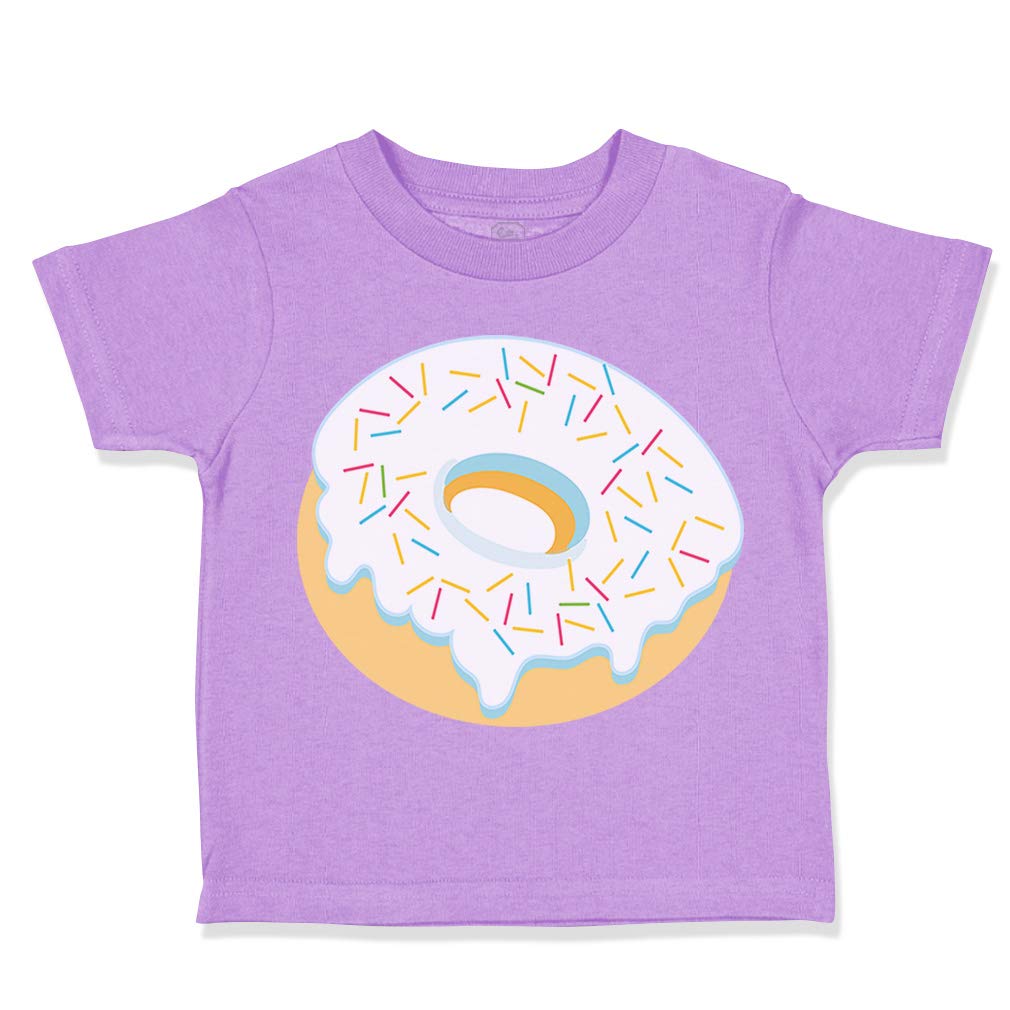 Funny Donut Toddler T-Shirt - Sweet Dessert Cotton Tee for Boys & Girls (4T) - Perfect for Birthday Parties & Casual Wear