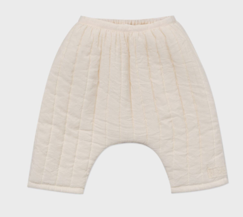 LOUISIELLA DIAMANT QUILTING PANTS for Baby Boys & Girls (6-24 Months) - Soft & Stylish Winter Trousers for Playdates, Daycare & Family Outings