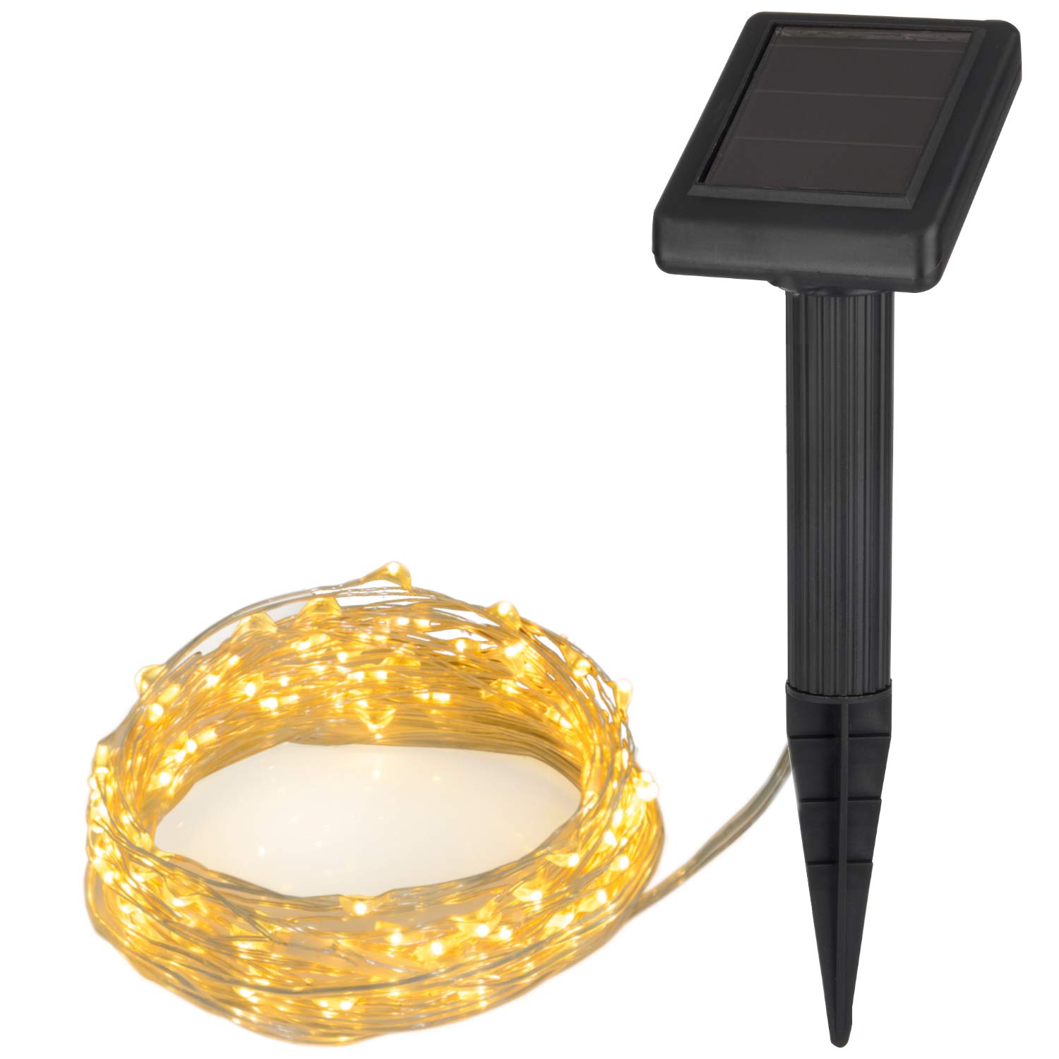 Solar Powered String Lights - 200 LED Waterproof for Garden, Patio, Party