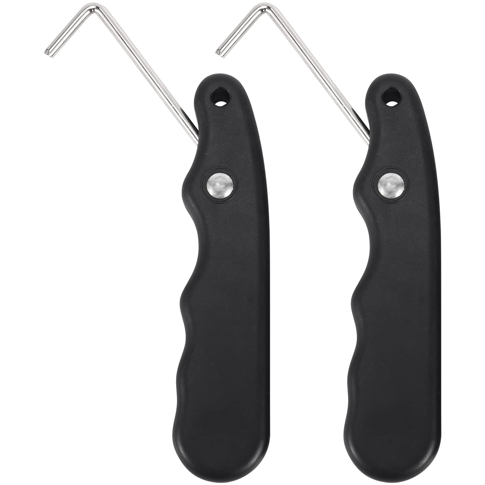 2Pcs Skate Tightener Tool for Ice Skates - Adjustable Hockey Skate Puller & Tightener - Perfect for Ice Hockey, Figure Skating & Recreational Skating