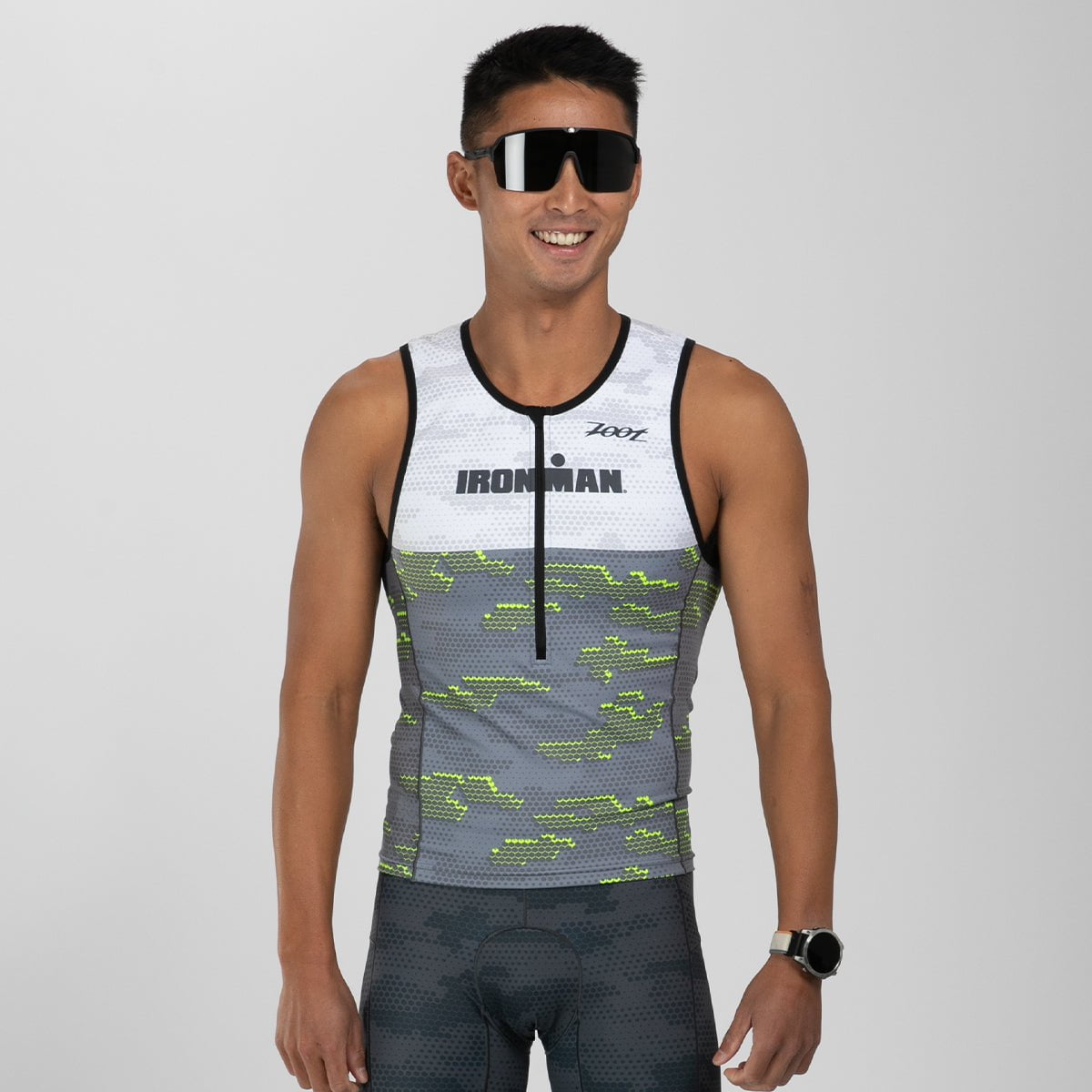 Men's Limited Edition Tri Tank Top - IM Resilience Workout Shirt for Gym, Running & Fitness Training
