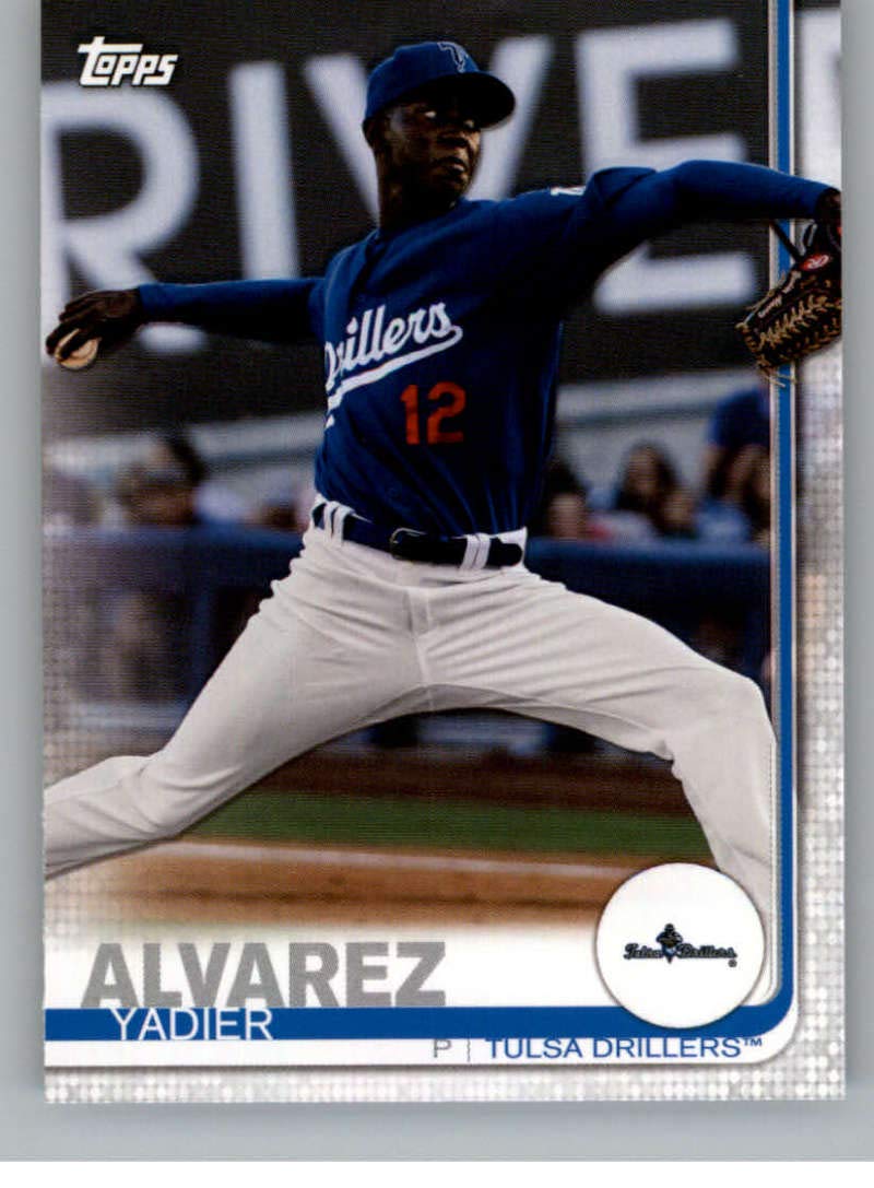 2019 Topps Pro Debut Baseball Card #11 Yadier Alvarez - Tulsa Drillers Collectible for Sports Fans