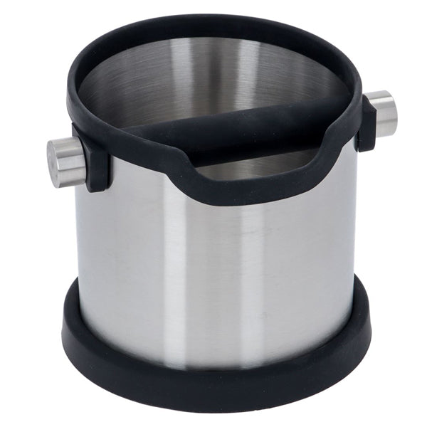 Premium Stainless Steel Knock Box for Espresso Grounds - Durable Coffee Accessory for Baristas & Home Brewing - Perfect for Espresso Machines & Coffee Stations