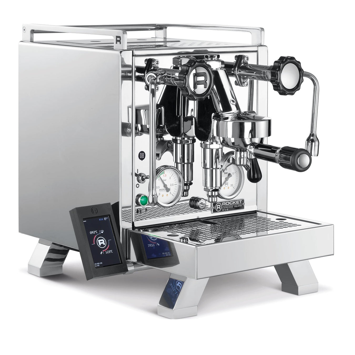 Rocket R Cinquantotto Espresso Machine - Professional Italian Coffee Maker for Home & Cafe Use | Perfect for Espresso, Cappuccino & Latte Lovers