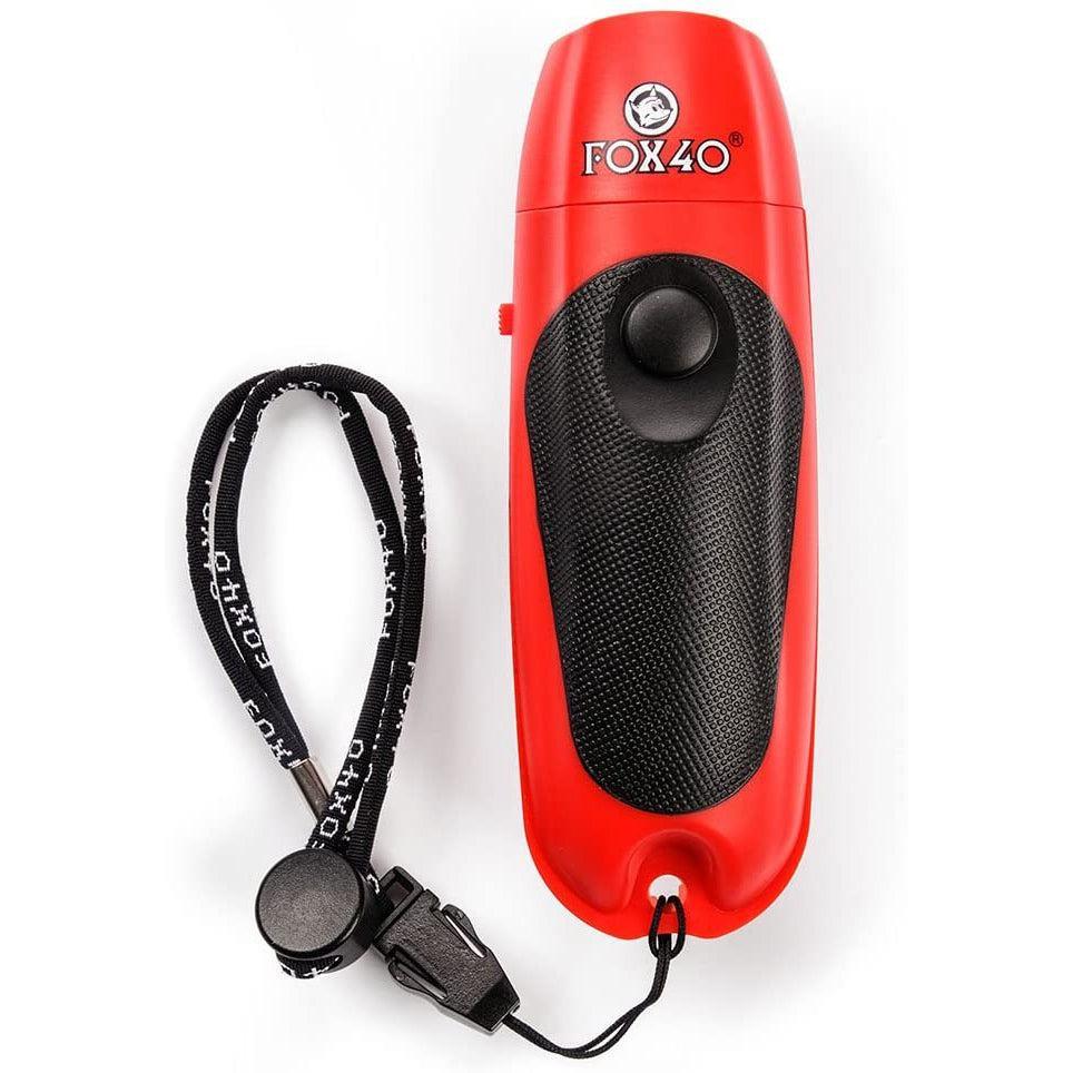 Fox 40 Electronic Whistle with Lanyard - Loud Safety Whistle for Referees, Coaches & Emergency Situations - Perfect for Sports Games, Outdoor Activities & Survival Kits