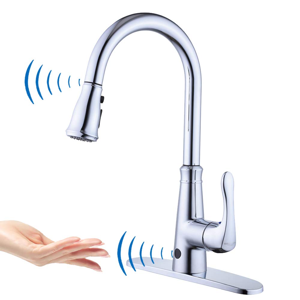 Touchless Kitchen Faucet with Pull Down Sprayer - 20