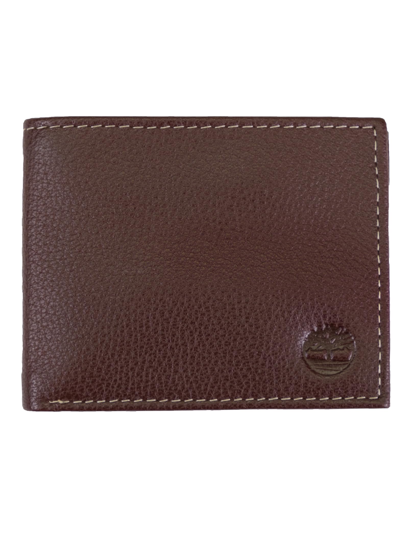 Timberland Men's Brown Leather Wallet with Flip Pocket - RFID Blocking Bifold Wallet for Cash & Cards - Perfect for Travel, Work & Everyday Use (Sportz)