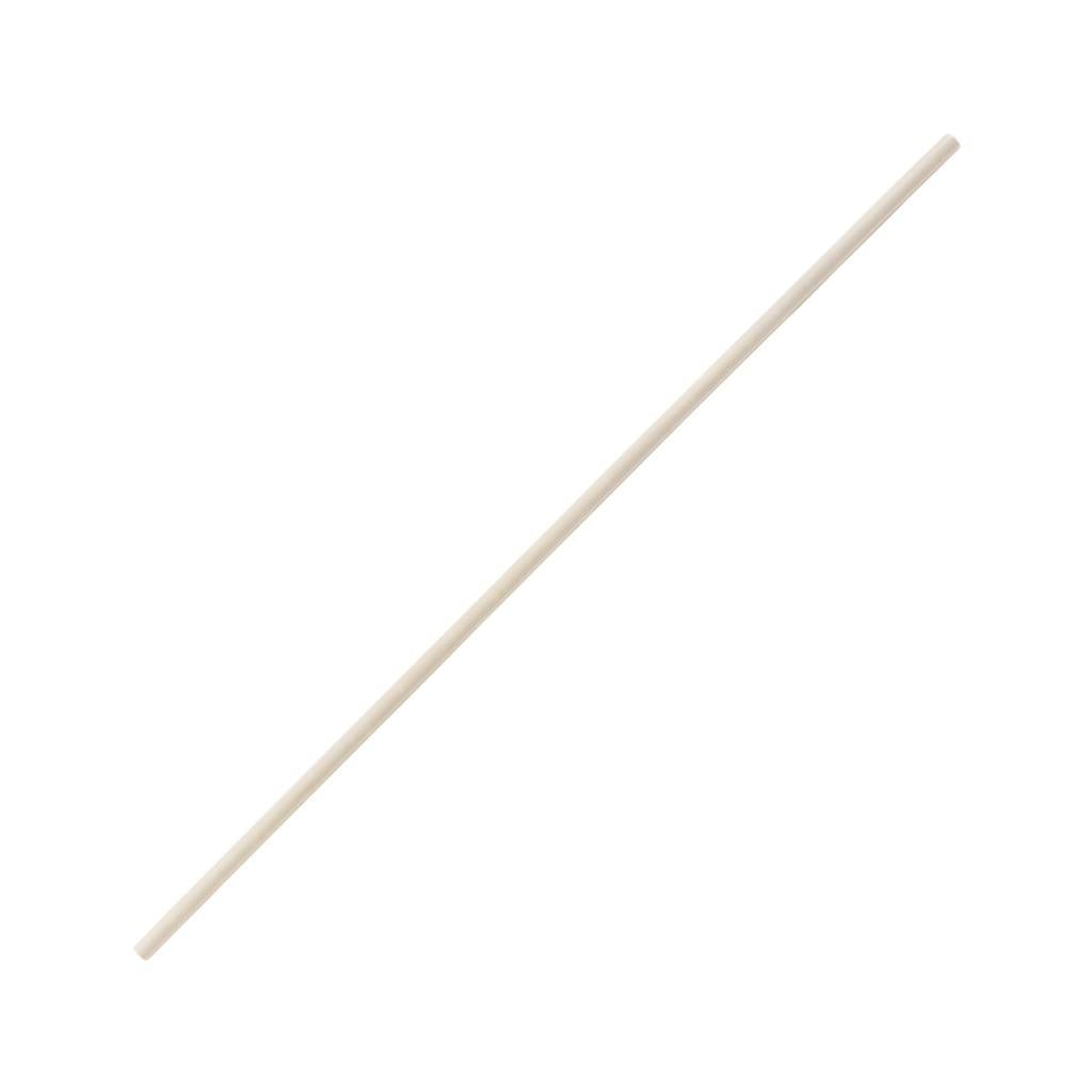 Straight White Wax Bo Staff for Youth - Martial Arts Training, Kung Fu Practice, and Performance Props