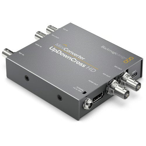 Blackmagic Mini Converter UpDownCross HD - Professional HDMI to SDI Video Converter for Live Streaming & Broadcast - Perfect for Studios, Events, and Video Production