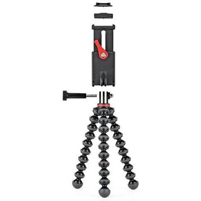 Joby Griptight Action Kit - Universal Smartphone Mount for GoPro, DSLR & Action Cameras - Perfect for Vlogging, Sports & Adventure Photography
