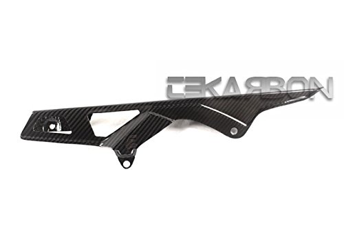 Carbon Fiber Chain Guard for Suzuki GSXR 600/750 (2006-2010) | 2x2 Twill Weave | Lightweight & Durable Motorcycle Protection | Perfect for Racing & Street Riding