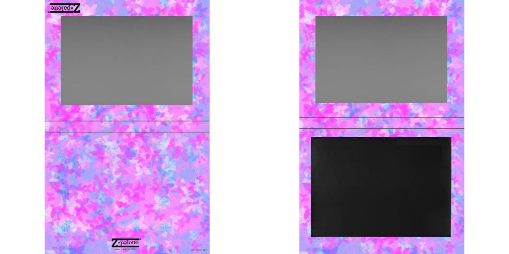 Custom Extra Large Z Palette - Magnetic Makeup Palette for Eyeshadows & Blush - Perfect for Travel, Professional Makeup Artists & Beauty Enthusiasts