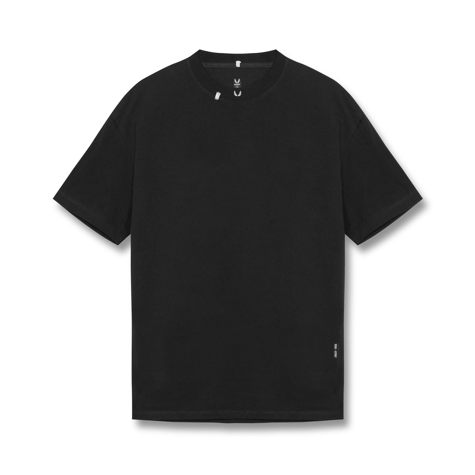 Tech Essential™ Relaxed Fit T-Shirt for Men - Soft Cotton Comfortable Casual Tee - Perfect for Everyday Wear, Lounge & Outings - Black