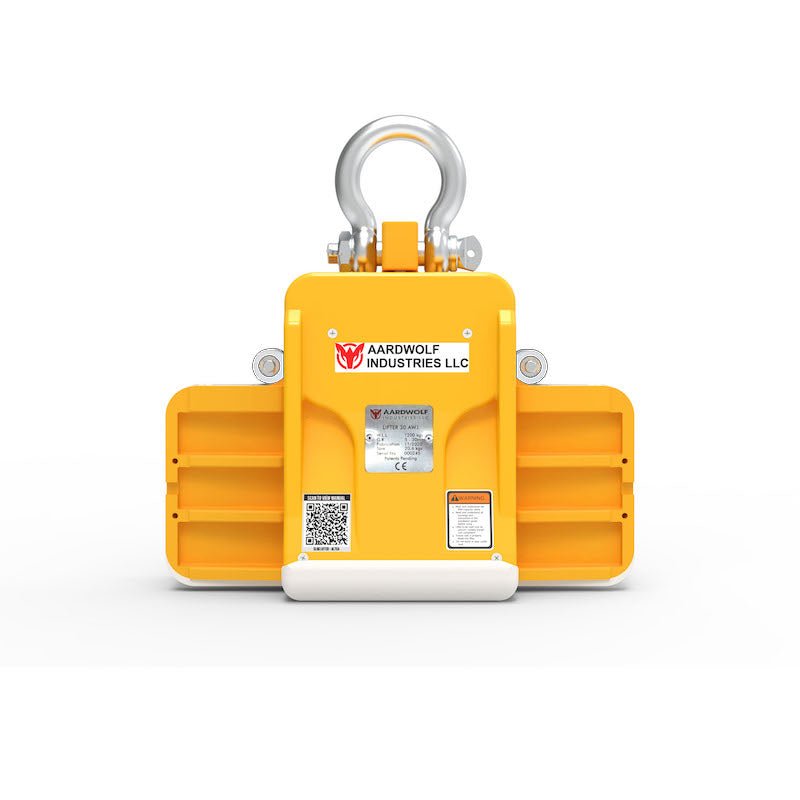 Aardwolf Slab Lifter 30 Type A Wide Jaw with Rollers - Heavy Duty Stone Lifting Tool for Granite, Marble, and Concrete Slabs - Perfect for Construction, Masonry, and Landscaping Projects