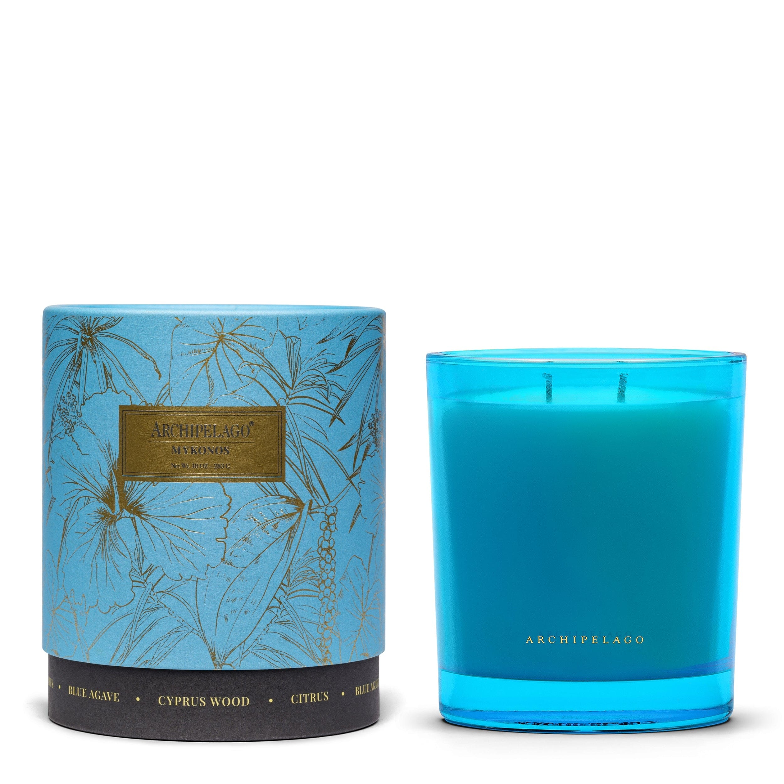 Mykonos Scented Boxed Candle - Aromatic Home Decor for Relaxation & Romantic Ambiance | Perfect for Bedroom, Bathroom & Living Room