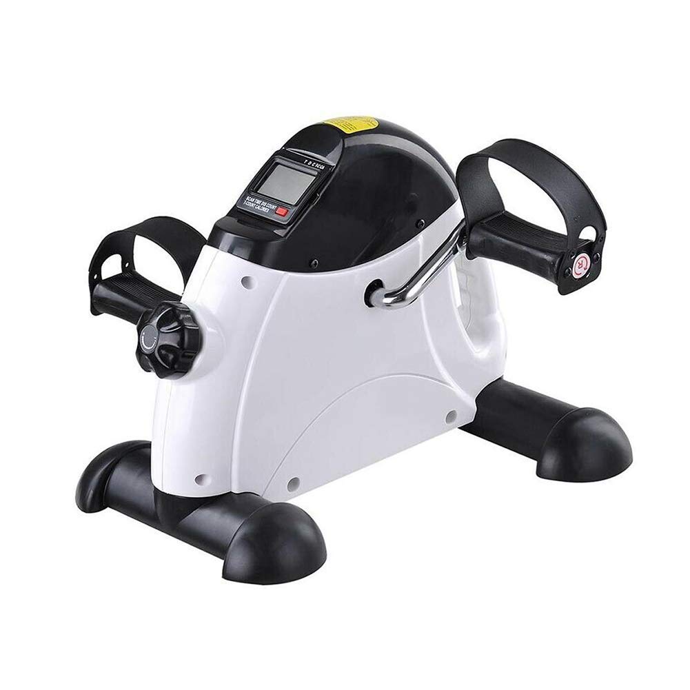 Pedal Exercise Bike for Desk - Indoor Cycling Stepper for Leg & Arm Workout, Max Weight Capacity 220 lbs - Perfect for Home Office, Physical Therapy & Low-Impact Cardio