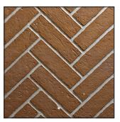 Premium White Mountain Hearth Smoked Herringbone Brick Liner - Fireplace Insert for Cozy Home Ambiance | Perfect for Living Rooms, Cabins & Winter Gatherings