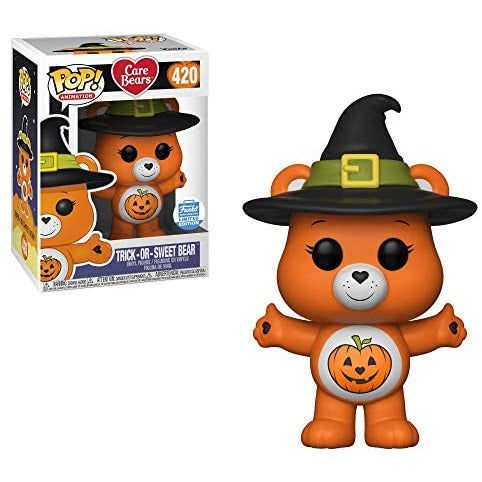 Care Bears Pop! Vinyl Figure - Trick or Sweet Bear #420 | Funko Collectible Toy for Halloween, Birthday Gifts & Pop Culture Fans