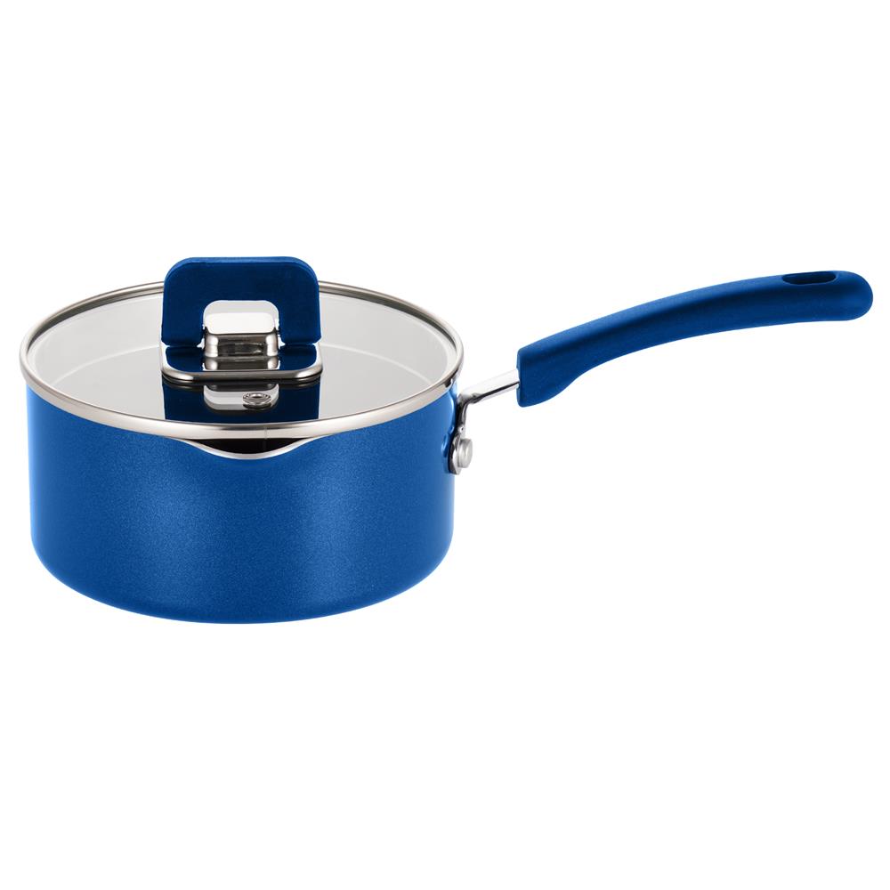 Premium Stainless Steel Sauce Pan with Glass Lid - 2 Quart Cooking Pot for Sauces, Soups & Pasta - Induction Compatible, Even Heat Distribution - Perfect for Home Kitchen & Professional Chefs