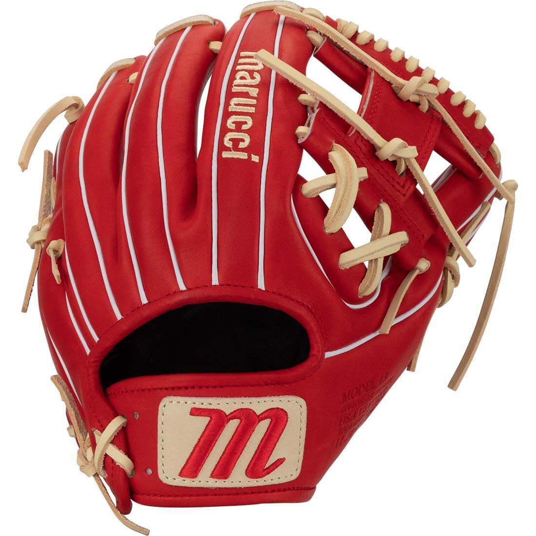 Marucci Cypress M Type 43A2 11.5 Inch Infield Baseball Glove - Left Hand Throw | Premium Leather Baseball Mitt for Infield Players | Perfect for Practice, Games & Training Sessions