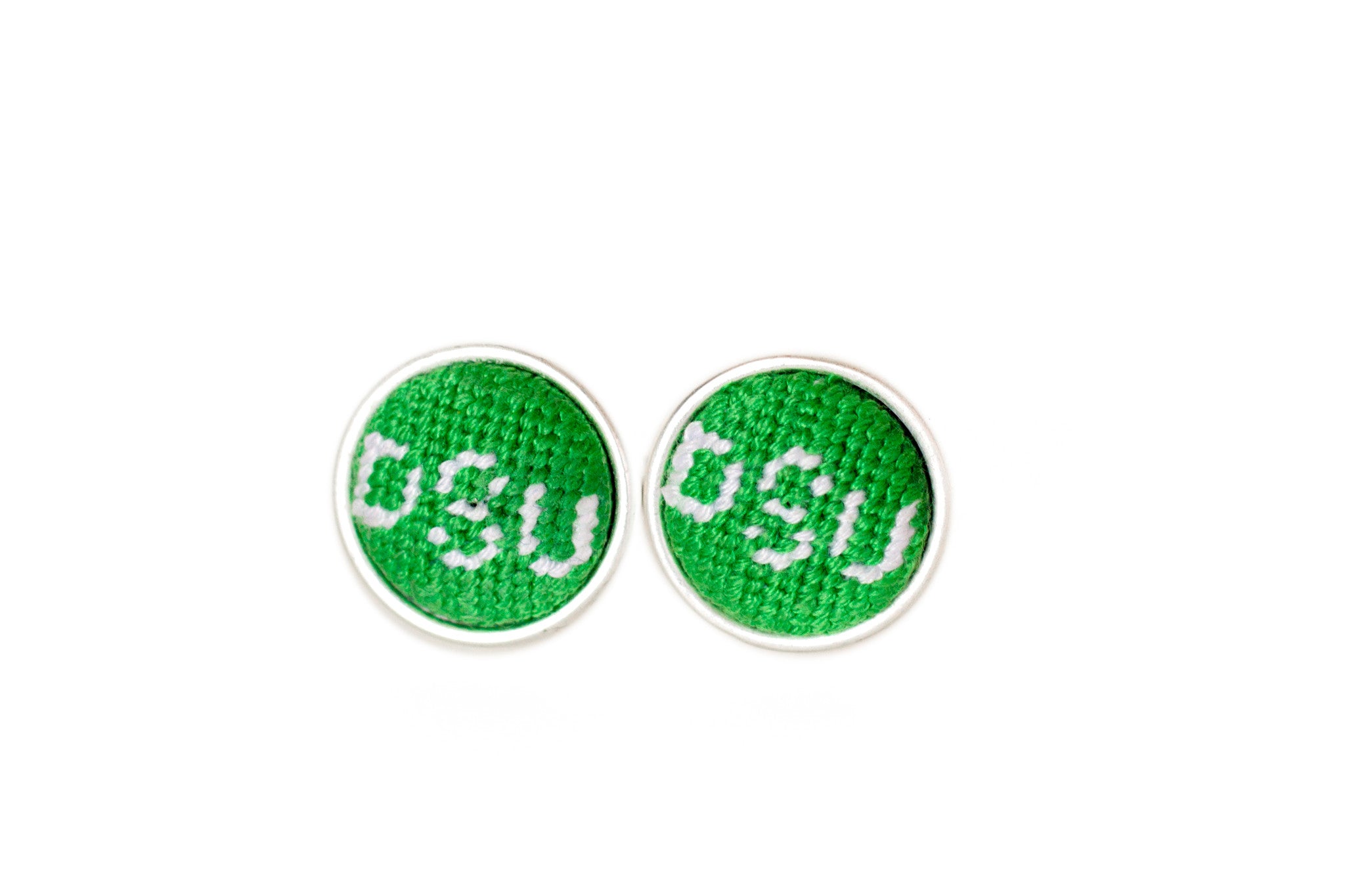 Custom Needlepoint Cufflinks for Men - Personalized Monogram & Initial Dress Cuff Links - Perfect for Weddings, Business Attire & Formal Occasions