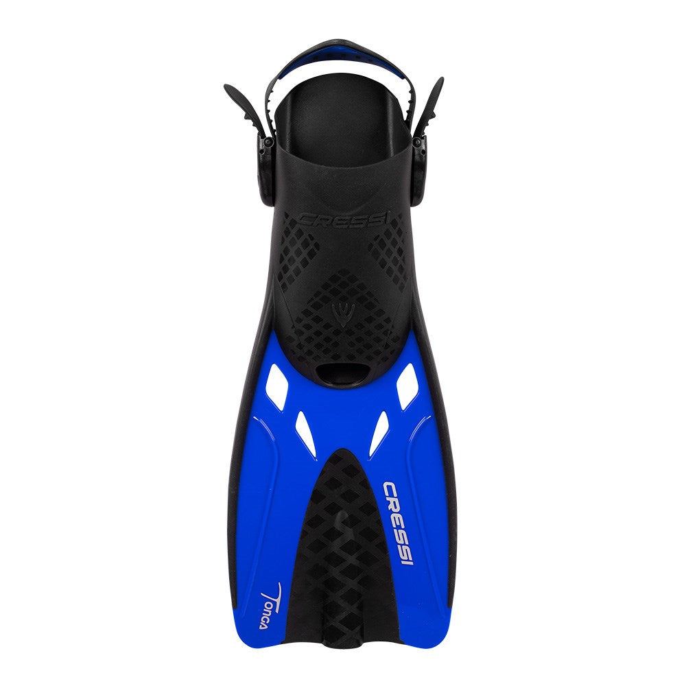 Cressi Tonga Snorkeling Fins - Comfortable & Durable Swim Fins for Scuba Diving, Snorkeling, and Beach Swimming - Perfect for Ocean Adventures and Water Sports