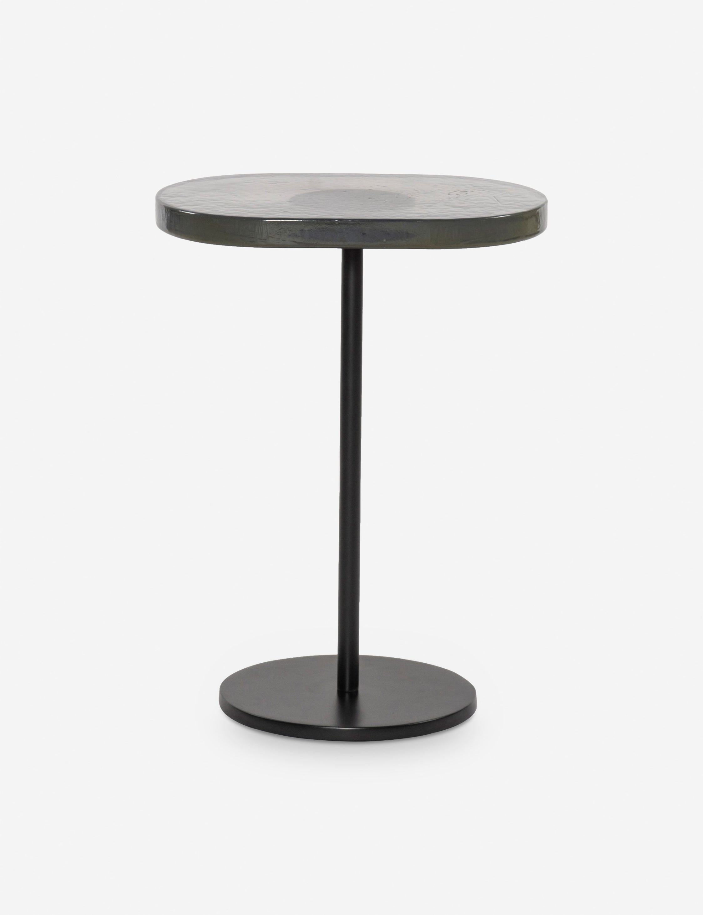 Ario Side Table - Modern Nightstand with Storage Shelf, Small End Table for Living Room, Bedroom, Office - Perfect for Holding Lamps, Books & Decor