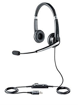 Jabra UC VOICE 550 Duo Wireless Headset - Noise Cancelling Office Headphones for Calls & Conferencing | Perfect for Remote Work & Business Communication