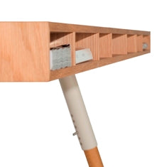 Phill Modern Dining Table by Spectrum Design - Elegant & Durable for Kitchen, Dining Room & Small Spaces