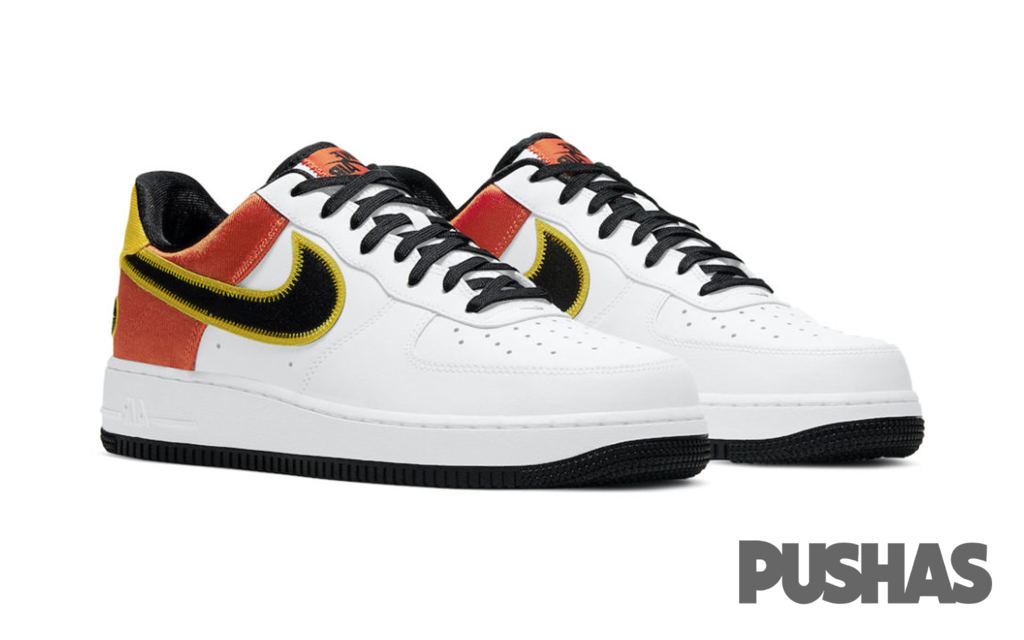 Nike Air Force 1 Low 'Raygun' Sneakers (2021 Release) - Retro Basketball Shoes for Men, Streetwear Fashion & Casual Wear
