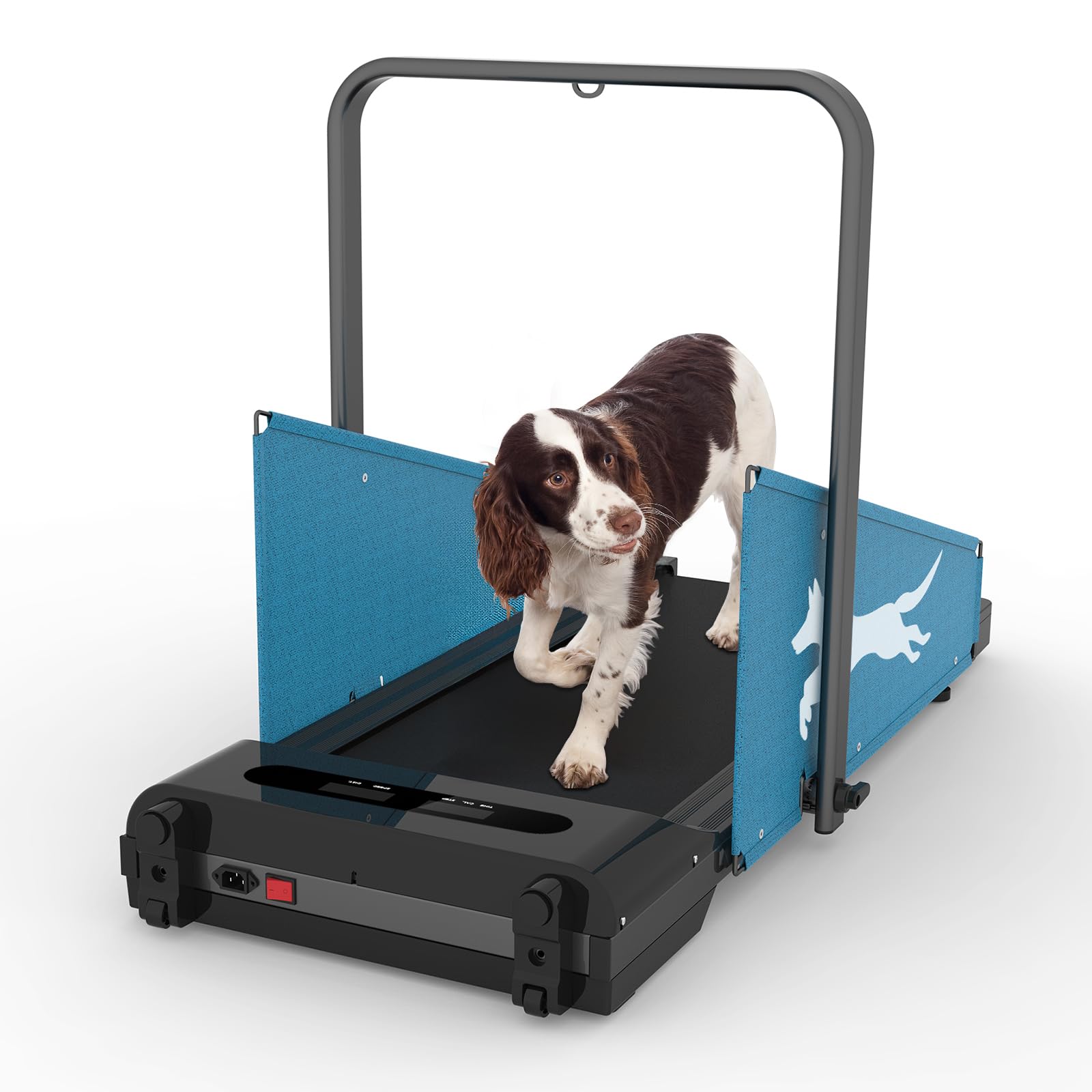 Small & Medium Dog Treadmill with Remote Control - Indoor Pet Exercise Machine for Training, Running & Fitness - Includes Pre-Set Programs for Home Use & Rehabilitation